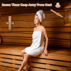 Sauna Sand Timer - 15 Minute Timer Sauna Accessories, Handmade of Canadian Red Cedar
