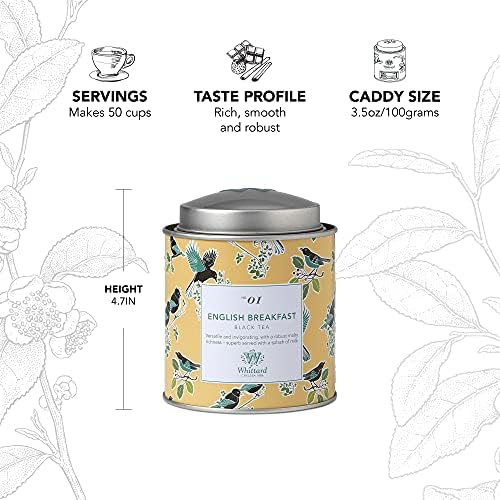 Whittard of Chelsea Tea English Breakfast (140g Loose Leaf Tin)