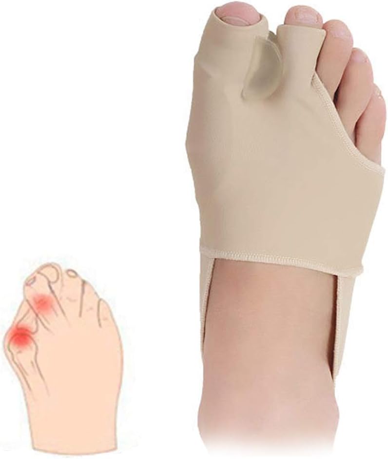 Bunion Corrector, Bunion Relief Orthopedic Sleeve Socks, Big Joint Tailors Toe Separators Spacers Straighteners, Ball of Foot Cushions Splint, for Hallux Valgus Foot Pain