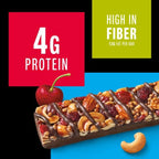 KIND Healthy Snacks Bars, Dark Chocolate Cherry Cashew, Gluten Free, High Fiber Snacks, 4g Protein, 12 Count