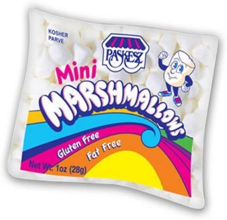 Only Kosher Candy Mini White Marshmallows 1 Oz. Bag (Pack of 24)