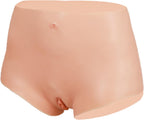 Silicone Fake Vagina Pants Hip Enhancer Pads Short Butt Lifter Underwear Transgender Drag Queens Cosplay