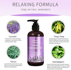 Lavender Massage Oil for Calming, Soothing and Relaxing Muscles Massage Oil for Massage Ideal Body Oil for Skin Moisturizing for Men and Women
