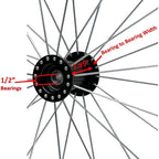 Lightweight 24" X 1 3/8" Wheelchair Wire Spoke Wheel With Soft Roll Tire