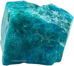 Amazing Gemstone Green Apatite Raw Crystals and Healing Stones, Natural Rocks For Tumbling - DIY Raw Stones And Crystals (1 Piece)