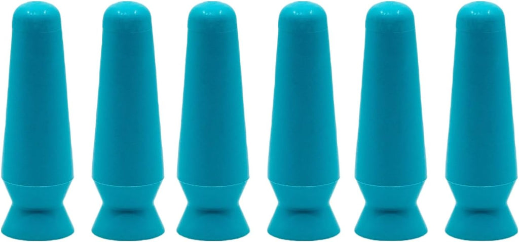 DMV Scleral Cup Lens Inserter Pack of 6, Ventless Contacts Inserter Tool for Scleral Lenses, Hard Contact Lenses, and Prosthetic Eyes, Applies Contacts Safely, Comfortably & Hygienically