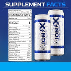 Zero Sugar Energy Drink - ionix Nootropic Drink to Boost Focus and Mood with L-Theanine, Natural Green Tea Caffeine, Vitamins & Prebiotic for Gut Health - 12 fl oz Cans (Pack of 12)