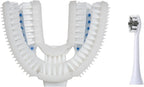 Nylon U-Shaped Brush Head Replacement Compatible with U-Shaped Toothbrush,23760 Nylon Bristles Head Teeth Cleaning for Sonic Toothbrush Tool Head Accessories for Adults