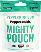 Peppersmith 100% Xylitol Chewing Gum Peppermint, 50 GR