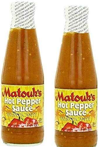 Matouks Hot Pepper Sauce 10 oz (2 Btls)