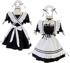 Japanese Ladies Anime Maid Apparel Outfit Cosplay Costume Dress Girls Sissy Fancy French Apron Maid Clothing