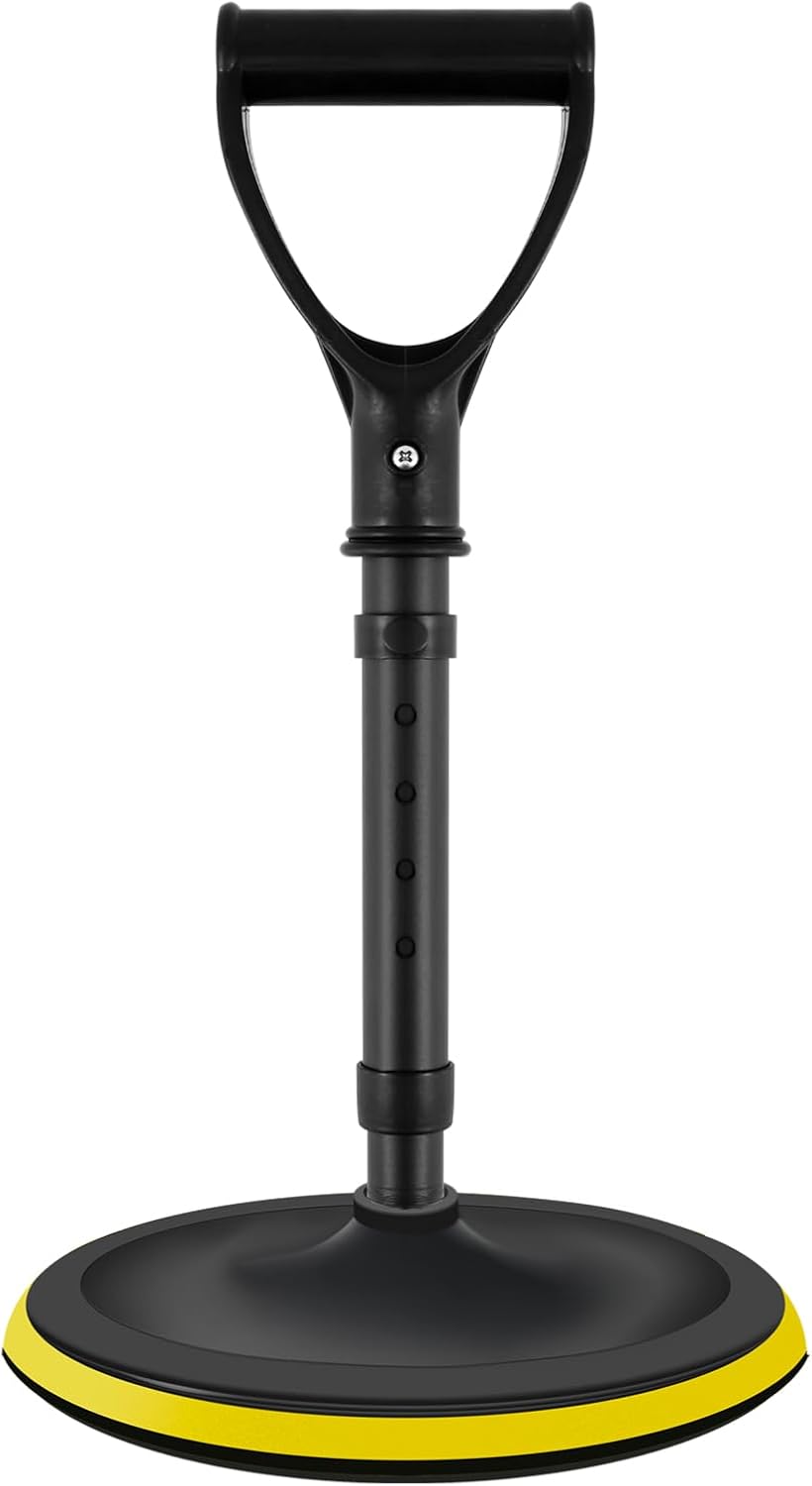 Mobility Aid Tool 5 Height Adjustable 15.7inch-20inch Standing Assist Device Stable with 7 Inch Base Elderly Lift Assist Supports Equipment for Rising Indoors Garden Outdoor Work