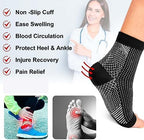 Ankle Sleeves, 2 Pairs Ankle Sleeves To Wear To Sleep In, Ankle Sleeves Socks For Women Men Foot Sleeve Support Relief For Pain
