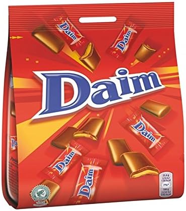 10 Bags x 200g of Marabou Daim Mini - Original - Swedish - Milk Chocolate - Candies - Chocolates - Pralines - Sweets