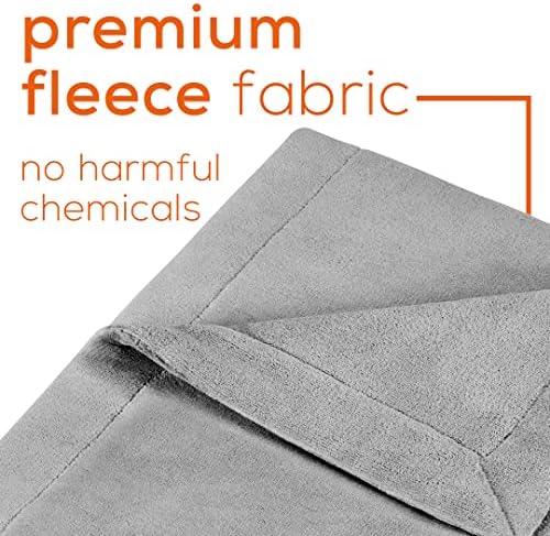 Beurer HD71 Heated Electric Blanket | Cozy-Soft Fleece Throw, Auto shut-off, 50” x 60” in (Adult Size) | Portable Heating Blanket for Bed, Desk & Office | with Control | Perfect for Home & Travel