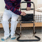 Chair Stand Assist Support Sit to Stand Assistance for Elderly Adults Patient Lift Standing Aid Portable Rails Helps You Rise from Seated Position