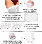 Compression Stockings Thigh High, Unisex Ted Hose Socks, 15-20 mmHg Moderate Level (l)
