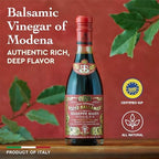 Giusti Italian Balsamic Vinegar of Modena IGP, Matured, Thick & Balanced Authentic Aceto Balsamico, 3 Gold Medals Gran Deposito from Italy - 8.45 fl oz (250ml) - Pack of 1