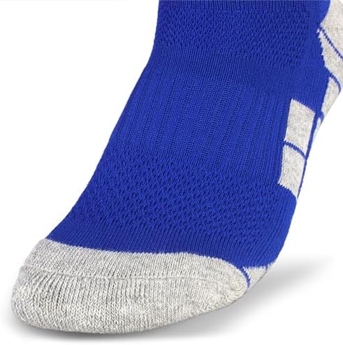 CWVLC Soccer Socks (1/3/5 pairs) Team Sport Knee High Socks for Adult Youth Kids