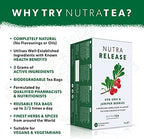 NUTRARELEASE - Kidney Tea | Bloated Stomach Tea – Includes Uva Ursi, Dandelion & Nettle - Assist With Water Retention & Digestion - 20 Enveloped Tea Bags - by Nutra Tea - Herbal Tea