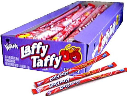 Laffy Taffy Rope - Case of 24 (Cherry)