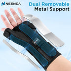 NEENCA Carpal Tunnel Wrist Brace with Thumb Support, Medical Grade Night Support Thumb Spica Splint for Arthritis, Tendonitis & De Quervain’s ((XL/XXL/XXXL, Right Hand))