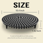 2-Pack Car Wash Bucket Insert (10.4") & Premium Synthetic Wool Wash Mitt Kit - Heavy Duty Grit Trap, Dirt Separator & Scratch-Free Filter, Fits Standard 3-5 & 6 Gallon Buckets (Black Kit)