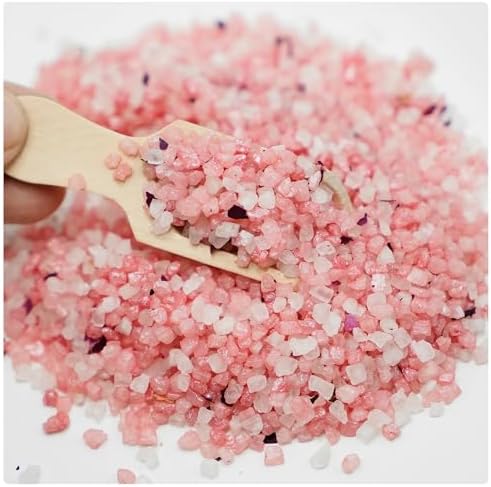 Bath Salts, Gift Set, Bath Salts for Women Relaxing, Mother's Day Birthday Gifts for Self Care, Individual Packets with Pure Natural Sea Salt, Minerals and Dried Flower, Spa Bath & Foot Soak, 6 Scents