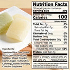 YAMASAN KYOTO UJI Japanese Mochi Candy - Habutae Mochi - Artisanally Soft & Delicate Individually Wrapped Candy 300g