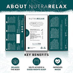 Nutra Tea NUTRARELAX - Sleep Tea | Stress Relief Tea | Calming Teas – For Relieving Stress & A Good Night’s Sleep – Includes Chamomile, Lemon Balm and Passionflower - 40 Individually Wrapped Bags - Herbal Teas (2 Pack)