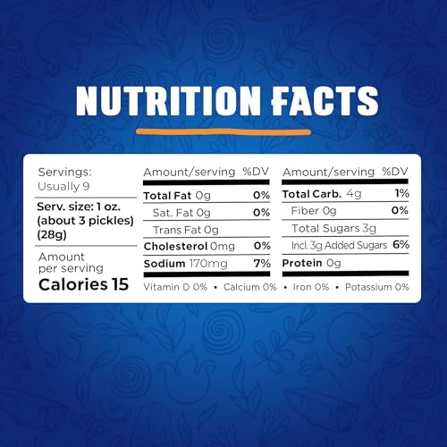 Vlasic Snack'mms Sweet'n Crunchy Mini Pickles, 16 FL OZ