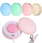 8pcs Phone Screen Cleaner Dual-Sided Cellphone Touch Screen Cleaner Macaron Shape Smartphone Cleaning Wipes Brush Handbag Pendant Keychain Charm for TV Monitors Glass Lens Random Color