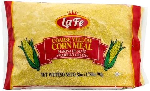 La Fe Coarse Yellow Corn Meal 28oz - Harina De Maiz Amarillo Gruesa