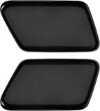 A Pair Front Bumper Headlight Washer Nozzle Cover Compatible with 2005-2009 Volvo S60 Replacement for 39993124 39993164