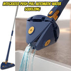 360 Rotatable Adjustable Cleaning Mop, 2022 New Telescopic Triangular Mop 360 Degrees Rotatable and Adjustable