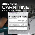 Cutler Nutrition Liquid L-Carnitine Fat Burner Supplement with Acetyl L-Carnitine & L-Carnitine Tartrate - Fat Burner Formula for Optimal Absorption, Energy & Muscle Support | Orange Flavor