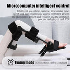 Small,Knee Joint Rehabilitation Trainer, Leg Bending Exercise Lower Limb Knee Flexion and Extension Exercise Equipment Home Use, 0°-120° Angle Adjustment/Straightening Exercise
