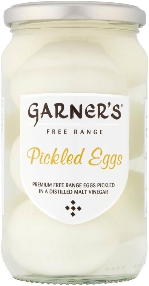 Garner's Free Range Pickled Eggs (465g) - Pack of 6