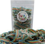 Variety Color Sour Gummy Belts (Rainbow, 2 LB)