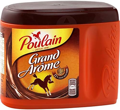Hot Chocolate Mix Grand Arome by Poulain - 450 grams (2 Pack)