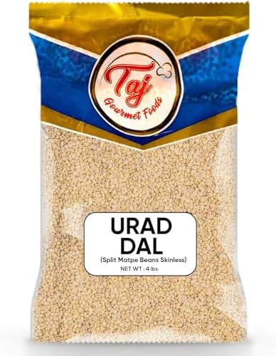 TAJ Urad Dal | 4-Pounds | Indian Origin | All-Natural