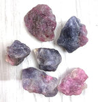 1pc Natural Pink Tourmaline Raw Rough Quartz Crystal Rock Stone Pegmatite Lepidolite Gemstone,1pc 10-20mm Ramdom