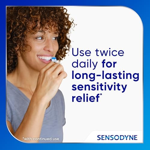 Sensodyne Cavity + Sensitivity Toothpaste, Fluoride Toothpaste for Sensitive Teeth and Cavity Protection, 2.7 oz