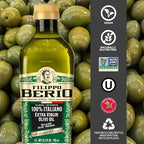 Filippo Berio 100% Italian Extra Virgin Olive Oil, 25.3 Ounce rPET Bottle