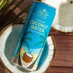 Harney & Sons Coconut Water, Naturally Refreshing, Natural Electrolytes for Hydration, No Preservatives, 10.8 fl oz Cans (Pack of 12)