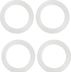 2 "Spa hot tub Heater Gasket Replacement for Balboa Gecko Spa Parts,Also Fit All Standard 2" Spa Heater Assemblies Unions Oring 711-4030B (Set of 4)