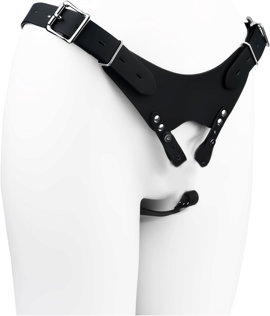 Nasjk Chastity Belt for Men with Anti-Off Strap, Chasity Cage Belt Auxiliary Design, Male Chastity Bondage Gear & Accessories, Secure Cock Cage Accessories, Adult Toys Sex Toy