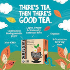 Clipper Tea Chamomile & Peach Teabags – USDA Organic, Great Hot or Iced – Natural, Fair & Delicious Fruity Chamomile & Peach Infusion – 50 Tea Bags