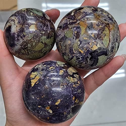 Meditation Home Natural Sugilite Crystal Ball Healing Home Decoration (Size : 5-5.5cm)