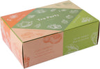 ACORUS Tea Party with 4 Different Flavors | Tea Set | 40 Count Natural Rooibos, Black Tea, Green Tea Packs with Beautiful Gift Box | Tea Bags Variety Pack